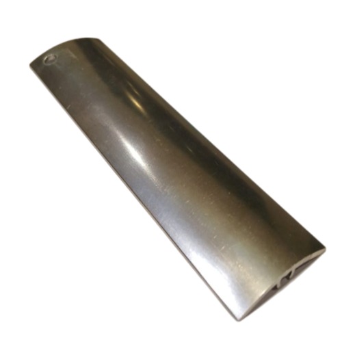 Aluminum Parquet Accessory T 240x4x0.6 cm, Silver | 500401