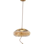 Decorative Ceiling Light New Classic, Gold Color, Length 15 cm, Width 32 cm
