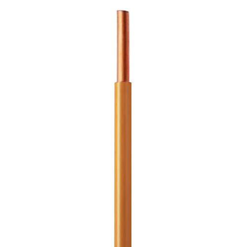 Solid Wire CU/PVC 6mm2, 450/750V, Orange Color | Jeddah Cables Company