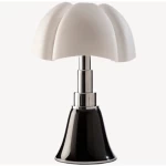 أباجورة شرقية، ارتفاع 46 سم، عرض 36 سم، لون أسود