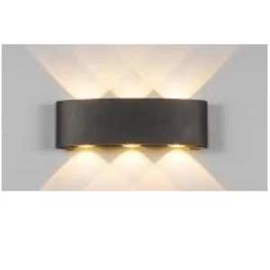 6W LED Wall Lamp, 120° Beam Angle, Focused Lenses, 6500K, 70×220 mm | Alshmmla Light