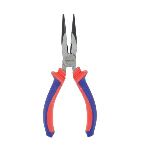 Needle Nose Plier 6 Inches, Durable Steel, Ergonomic Grip | Makute