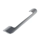 مسكة خزانة المطبخ ، لون فضي 