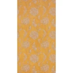 Floral wall covering yellow color, length 0.53 m, width 10m, model 17480