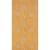 Floral wall covering yellow color, length 0.53 m, width 10m, model 17480