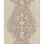 Classic Wallpaper Length 10m, Width 1.06m, beige Color, Model 13006