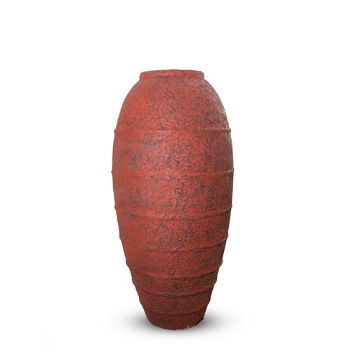 Clay Vase 98×200 cm Cylinder Shape, Brown | Verde