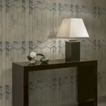 ورق جدران طول 10 م، عرض 50 سم، تصميم مودرن، لون بني