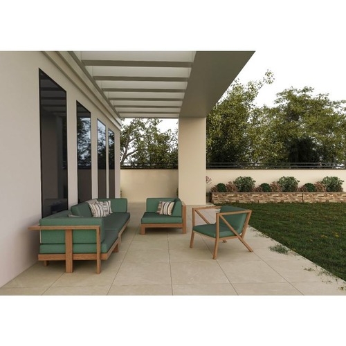 Ceramic Floor Tiles 12mm Thickness 43x43cm, Light Brown Marble | Saudi Ceramics