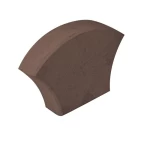 بلاط رصيف انترلوك لوتس  براند الارمك  سمك  8 سم اللون بني