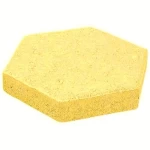 Interlock floor tiles, size 20x23 cm, height 8 cm, Hexagonal design, yellow color | Al Wasd Industrial