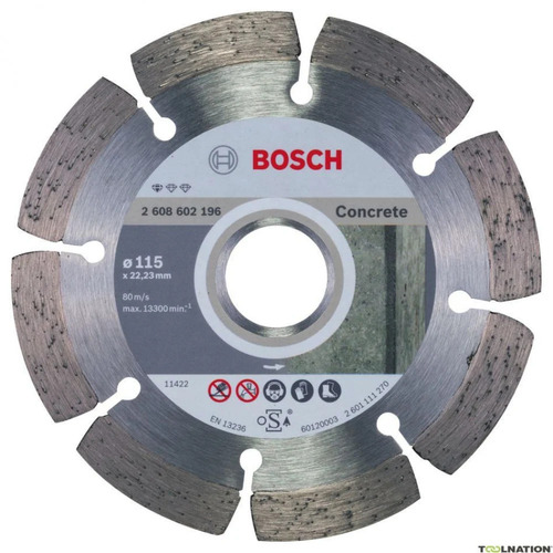 Concrete Cutting Disc 115 mm, Durable High-Quality | Bosch