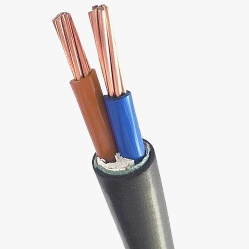 كابل كهرباء نحاس مجدول CU/XLPE/LSF0H خطين 6 mm، 0.6/1 كيلو فولت، 1000 متر | بحرة للكابلات