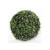 Decorative artificial grass ball, green color, diameter 30 cm 