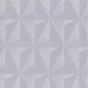 ورق جداري بلجيكي تصميم هندسي لون رمادي، مقاس 10 م×0.53 م | شركة ابيات