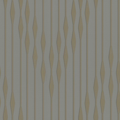 Italian Striped Wall Covering 10m x 0.73m, Dark Beige | Balbaid Decor Company