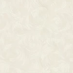 ورق حائط كلاسيك طول 1.005سم، عرض 106سم، لون كريمي، موديل بويم