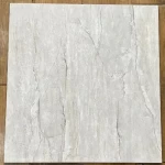 سيراميك إماراتي للأرضيات، تصميم حجر ، مقاس 60×60 سم ، لون أبيض 