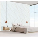 Chinese Marble alternative for Decoration Rectangle, Size 280 × 122 cm, White beige color