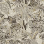 Italian Wallpaper Beige Color Tropical Design, Size 10mx0.70m, Model rc18001