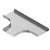 Cable Tray Horizontal Tee, Pre Galvanized Steel, Inside Bend, 1.5mm Thickness, 75mm Height, 300mm Width | BAHRA
