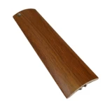 وصلة أرضيات باركيه ألمنيوم T، طول 240 سم، عرض 4 سم، ارتفاع 0.6 سم، لون بنى