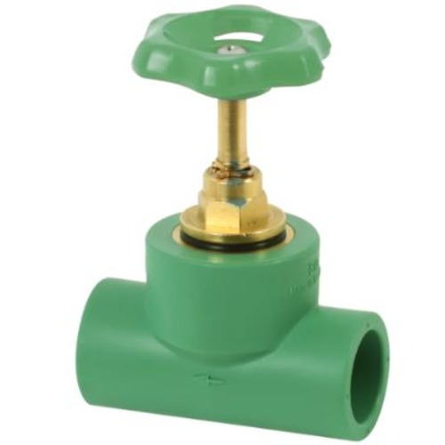 PPR Circular Hand Valve Size 25×3/4 mm Green Color | Al Zamil Tanks