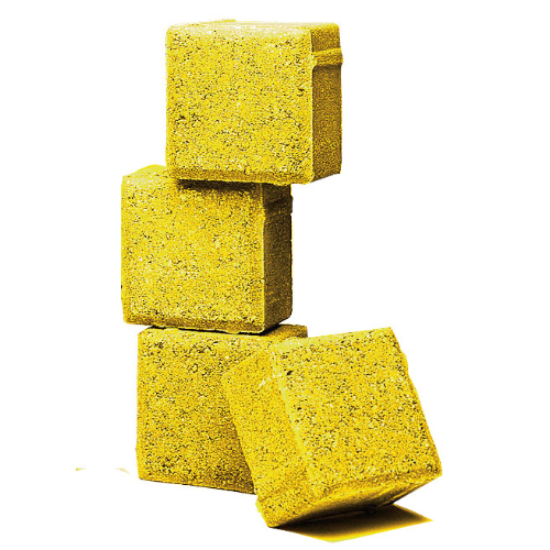 Cube Interlock Paver Tile 6 cm Thickness, 8x8 cm Size, Yellow | AL ARMAK COMPANY