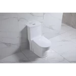 كرسي حمام افرنجي أرضي لون ابيض مقاس 76×38×71 سم، ماركة تيفاني