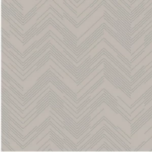 Geometric Wallpaper Gray with Silver, 10 m x 0.53 m, Maison Model | Abyat Company