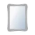 Bathroom Mirrors, Size 80x60 cm, Decorated frame, Model TJ501