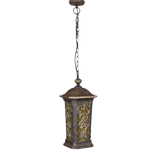 Outdoor Wall Lighting Lantern 45x22 cm, Black Color | Matkel Store