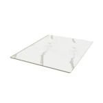 Decorative wood alternative cladding, white with gray veins color, height 290 cm, model 8-407