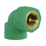 PPR Female Elbow Size 25mmx3/4 inch, Green Color, Pressure 20 bar | Al Zamil Tanks