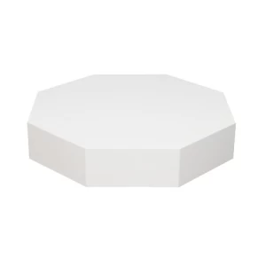 Octagonal Interlock Paver Tile Thickness 6 cm White Color, 20x20 cm | Meyar