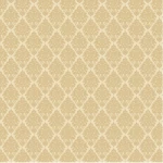 ورق جدران نقشات مقاس 15.6 م×100 سم، لون بني نقشات ابيض 