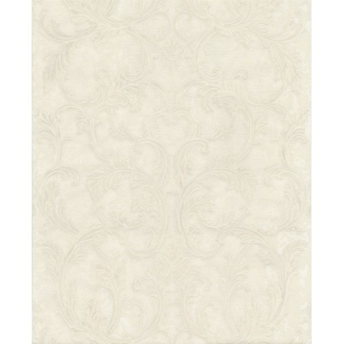 Italian Wallpaper 10m x 0.73m Off White, Model 24037 | Balbaid Decor Company