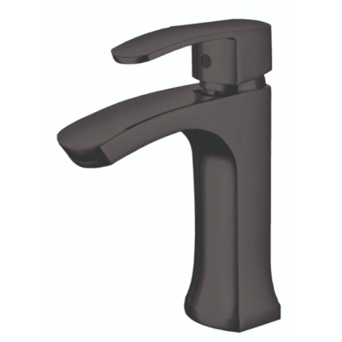 Chinese Short Washbasin Mixer 1.87×1.45 cm, Black Color | Prime Alarabia