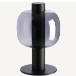 Table Lamp, Contemporary Design, Size 25x25x180 cm, Black Color