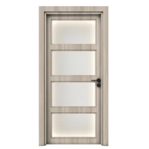 Premium Modern Door 235x115 cm, 6 cm Thickness, Gray Color | YT-12887594