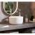Countertop Round Wash Basin 36x36x18cm, Chrome Color