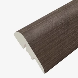 Wooden Parquet Edge Accessory 240x9 cm, Dark Brown | Hatch Company