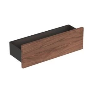 رف خشبي معلقة على الحائط 45 x 14 سم، بني | Geberit