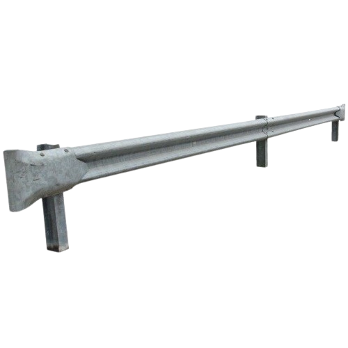 Outdoor Steel Guardrail Height 80 cm, Ground Installation | Matkel Store