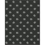 Italian Wall Decoration size 10.05m x 1.06m, Dark Grey, Model TCW007TCAHOU0074