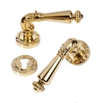 Separated Doors Handles, Gold Color