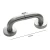 Stainless Steel Door Handle, Size 150 mm, Handle Diameter 22 mm