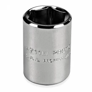 Socket 6 Point 6mm, Drive Size 1/4 inch Steel Alloy | Proto by ARAB PROS COMPANY