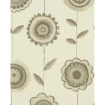 British wallpaper floral design size 10m x 0.53m beige, model 20619