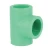 PPR Plastic Tee Al Watania Industrial company Size 50   mm  Color Green